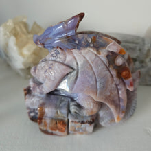 Load image into Gallery viewer, Flower Agate Dragon