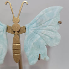 Load image into Gallery viewer, Blue Aragonite Butterfly Wings
