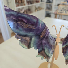 Load image into Gallery viewer, Fluorite Butterfly Wings