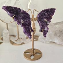 Load image into Gallery viewer, Lepidolite with Mica Butterfly Wings