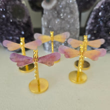 Load image into Gallery viewer, Fluorite Dragonfly