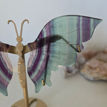 Load image into Gallery viewer, Fluorite Butterfly Wings