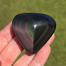 Load image into Gallery viewer, Rainbow Obsidian Heart