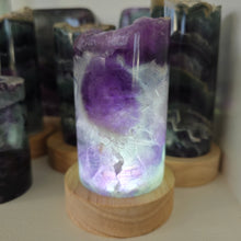 Load image into Gallery viewer, Rainbow Fluorite Lamp