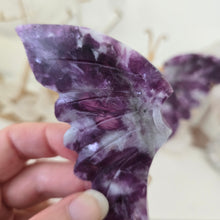Load image into Gallery viewer, Lepidolite with Mica Butterfly Wings