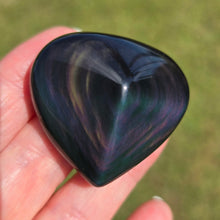 Load image into Gallery viewer, Rainbow Obsidian Heart