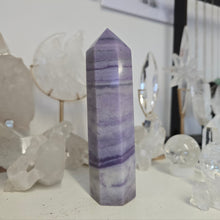 Load image into Gallery viewer, Silky Fluorite Tower