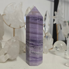 Load image into Gallery viewer, Silky Fluorite Tower