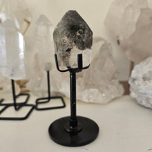 Load image into Gallery viewer, Garden Quartz Points on Stand