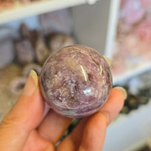 Load image into Gallery viewer, Pink Charoite Sphere - Rare