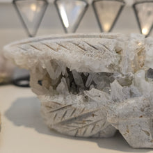 Load image into Gallery viewer, Quartz Cluster Stone Chief Skull