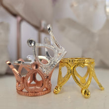 Load image into Gallery viewer, Crown Crystal Holder