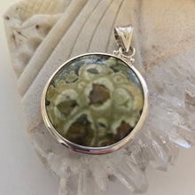 Load image into Gallery viewer, Australian Rainforest Jasper Sterling Silver Pendant