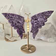 Load image into Gallery viewer, Lepidolite with Mica Butterfly Wings