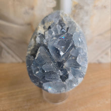 Load image into Gallery viewer, Celestite Cluster Egg