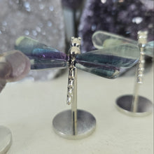 Load image into Gallery viewer, Fluorite Dragonfly