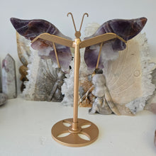 Load image into Gallery viewer, Chevron Amethyst Wings