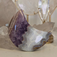 Load image into Gallery viewer, Amethyst Crazy Lace Moon