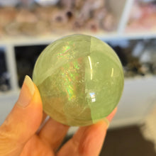 Load image into Gallery viewer, Green Fluorite Sphere