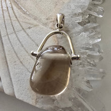 Load image into Gallery viewer, Smoky Quartz Sterling Silver Pendant