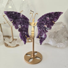 Load image into Gallery viewer, Lepidolite with Mica Butterfly Wings