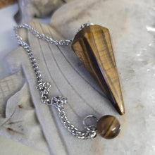 Load image into Gallery viewer, Tiger’s Eye Pendulum