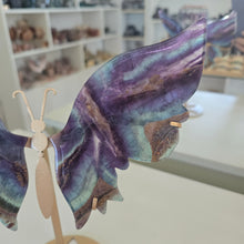 Load image into Gallery viewer, Fluorite Butterfly Wings