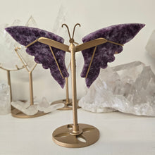 Load image into Gallery viewer, Lepidolite with Mica Butterfly Wings