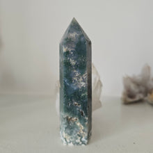 Load image into Gallery viewer, Moss Agate Tower