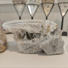 Load image into Gallery viewer, Quartz Cluster Stone Chief Skull