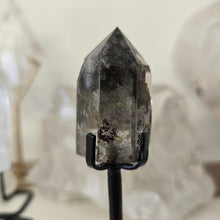 Load image into Gallery viewer, Garden Quartz Points on Stand