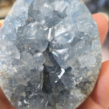 Load image into Gallery viewer, Celestite Cluster Egg