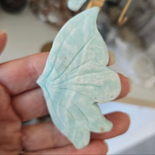 Load image into Gallery viewer, Blue Aragonite Butterfly Wings