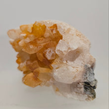 Load image into Gallery viewer, Tangerine Quartz Cluster Stone Skull