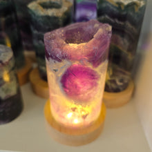 Load image into Gallery viewer, Rainbow Fluorite Lamp