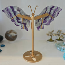 Load image into Gallery viewer, Feather Fluorite Butterfly Wings