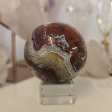 Load image into Gallery viewer, Mexican Crazy Lace Agate Sphere