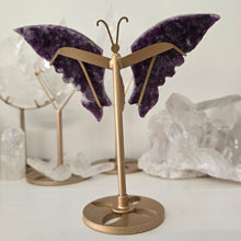 Load image into Gallery viewer, Lepidolite with Mica Butterfly Wings