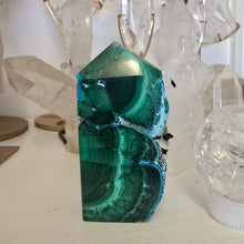 Load image into Gallery viewer, Malachite Chrysocolla Freeform Tower