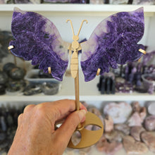 Load image into Gallery viewer, Charoite Wings - Rare