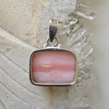 Load image into Gallery viewer, Pink Opal Sterling Silver Pendant