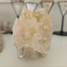 Load image into Gallery viewer, Quartz Cluster Stone Skull - Rainbow