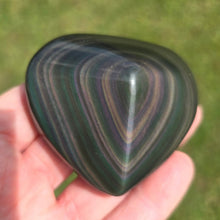 Load image into Gallery viewer, Rainbow Obsidian Heart