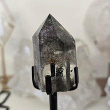 Load image into Gallery viewer, Garden Quartz Points on Stand