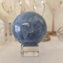 Load image into Gallery viewer, Blue Calcite Sphere