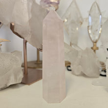 Load image into Gallery viewer, Rose Quartz Tower