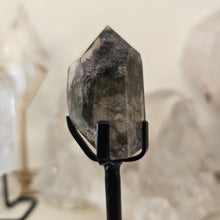 Load image into Gallery viewer, Garden Quartz Points on Stand