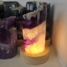 Load image into Gallery viewer, Rainbow Fluorite Lamp