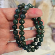 Load image into Gallery viewer, Moss Agate Bracelet