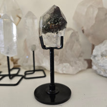 Load image into Gallery viewer, Garden Quartz Points on Stand